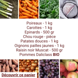 Panier MAXI Fruits & Légumes
