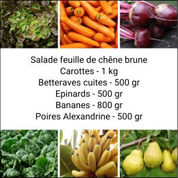 Panier MINI Fruits & Légumes