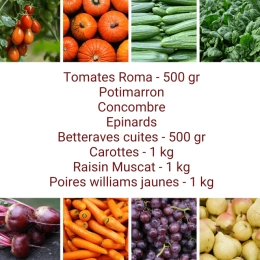 Panier MAXI Fruits & Légumes