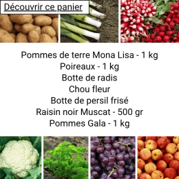 Panier MIDI Fruits & Légumes