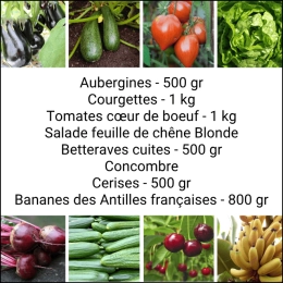 Panier MAXI Fruits & Légumes