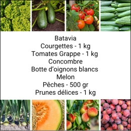 Panier MAXI Fruits & Légumes