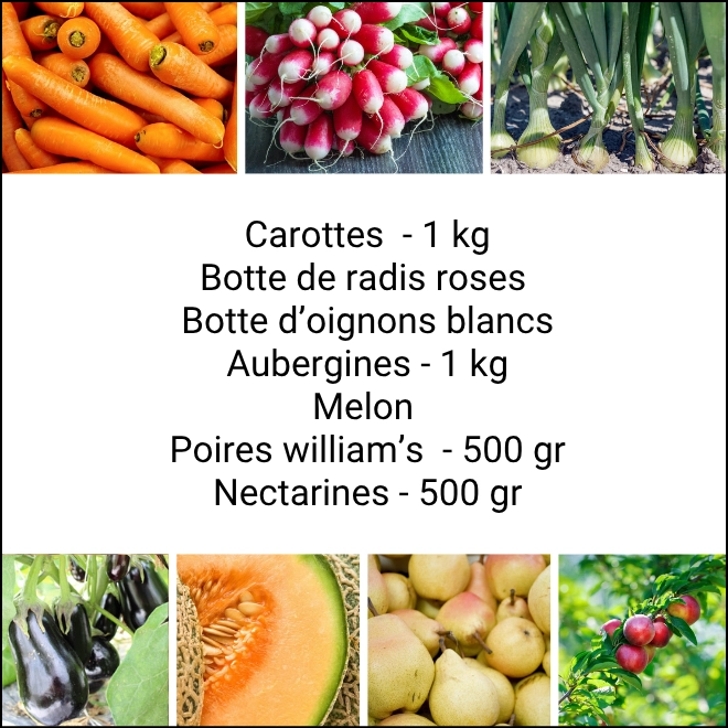 Panier MIDI Fruits & Légumes