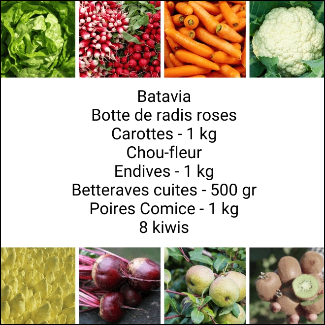 Panier MAXI Fruits & Légumes