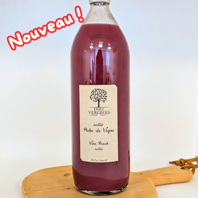 Nectar de pêches de vigne