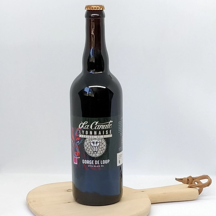 Bière Noire artisanale "Gorge de Loup"