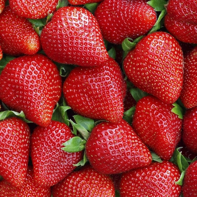 Cagette de fraises Cléry