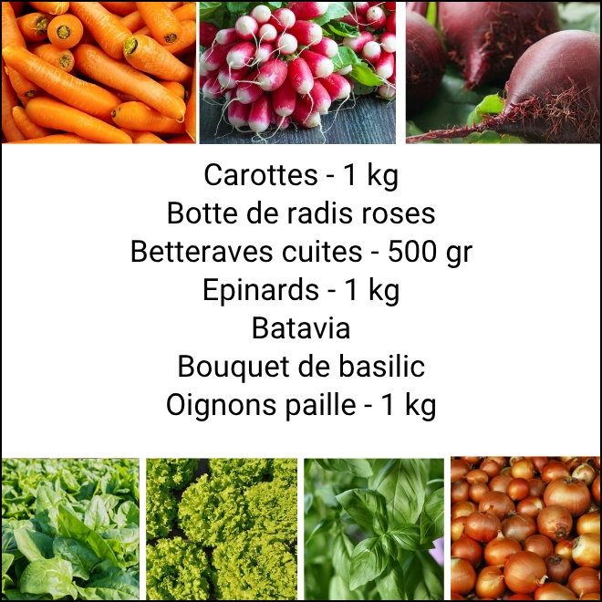 Panier MIDI Tout Légumes