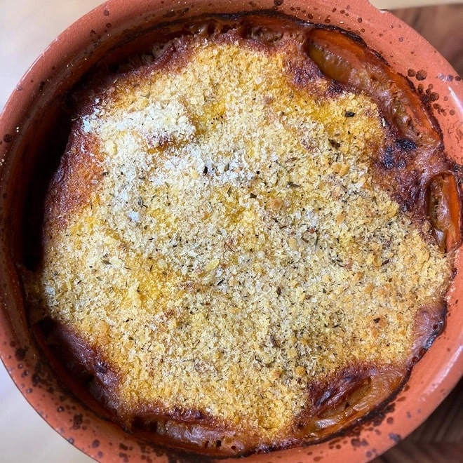 Parmentier de lentilles aux cèpes