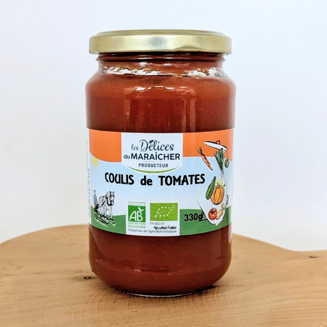 Coulis de tomates BIO