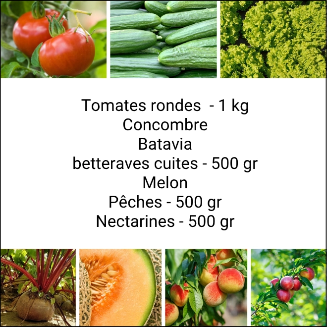 Panier MIDI Fruits & Légumes