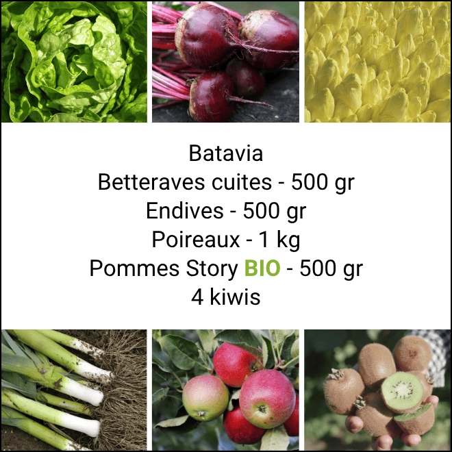 Panier MINI Fruits & Légumes