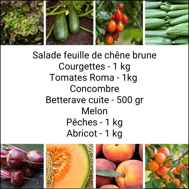 Panier MAXI Fruits & Légumes