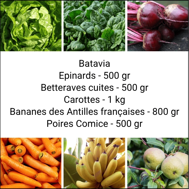 Panier MINI Fruits & Légumes