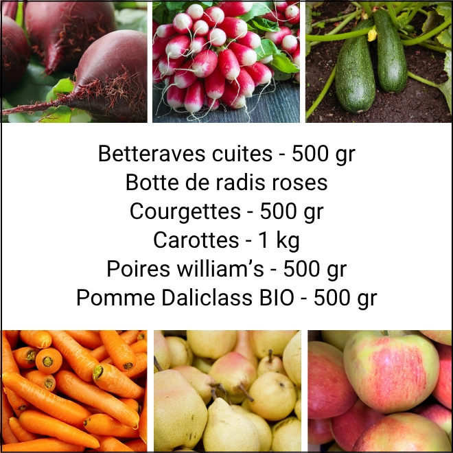 Panier MINI Fruits & Légumes