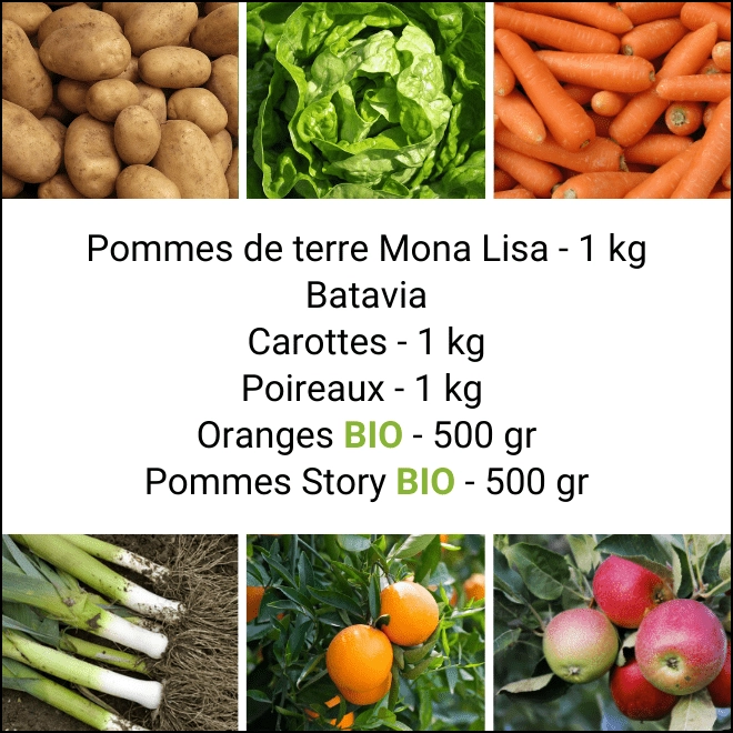 Panier MINI Fruits & Légumes