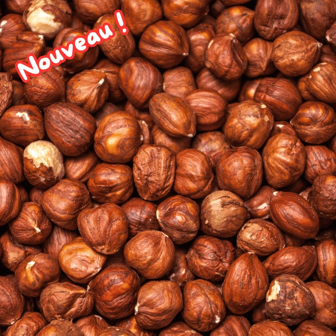 Noisettes décortiquées