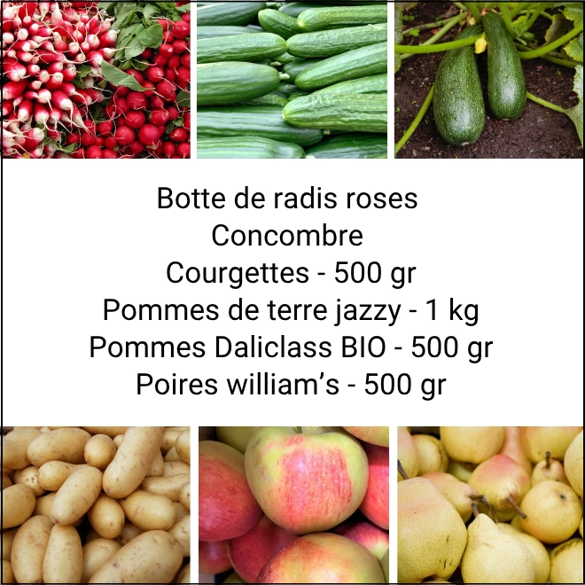 Panier MINI Fruits & Légumes