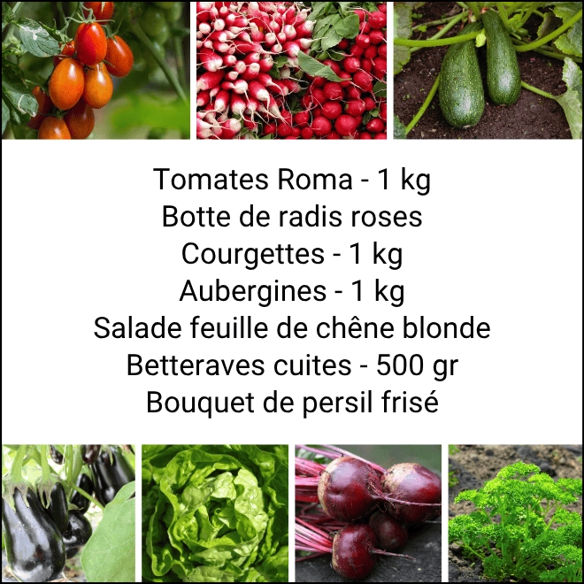 Panier MIDI Tout Légumes
