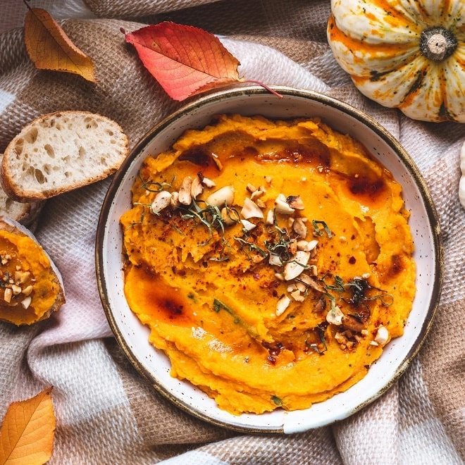Panier recette - Houmous de courge à la sauge (6 pers.)