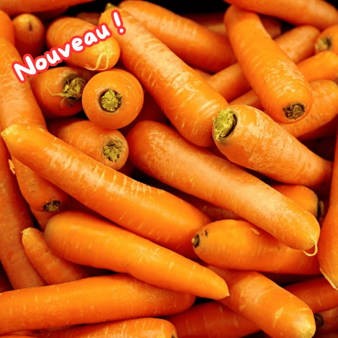 Cagette de carottes