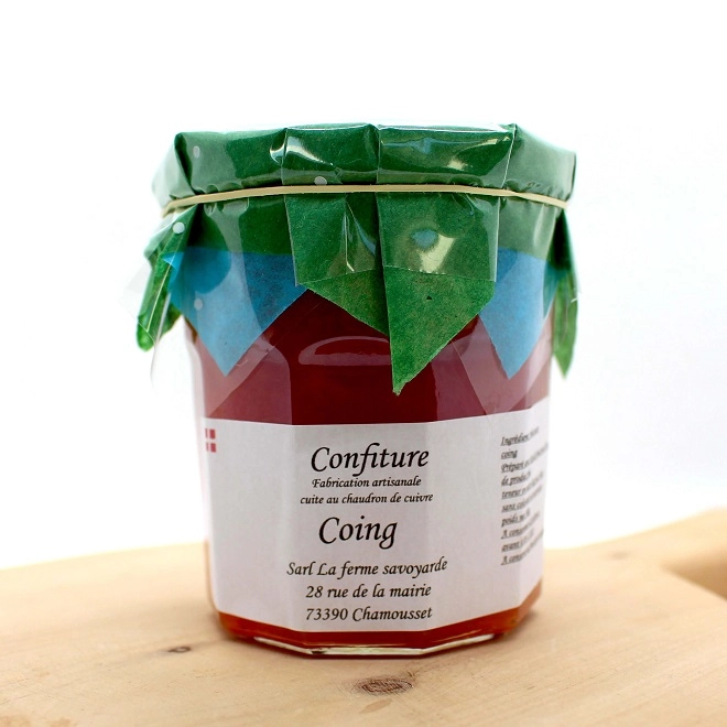 Confiture artisanale coings