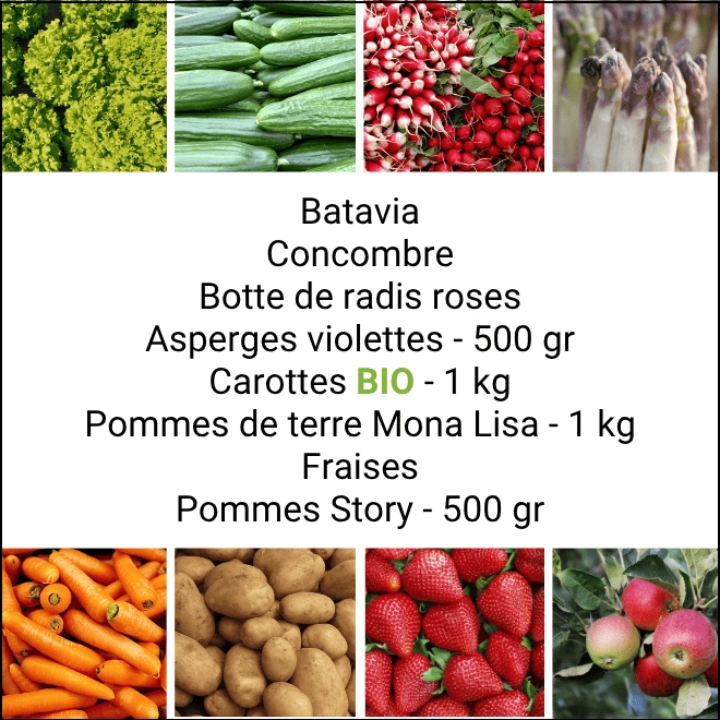 Panier MAXI Fruits & Légumes