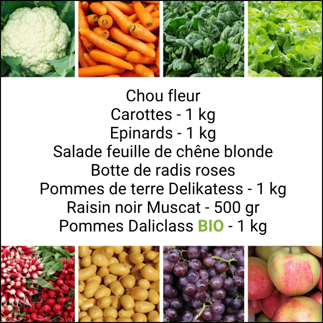Panier MAXI Fruits & Légumes