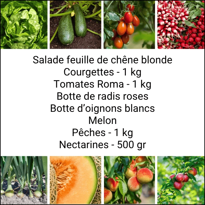 Panier MAXI Fruits & Légumes