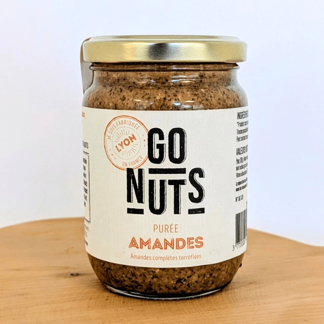 Purée d'amandes toastées BIO