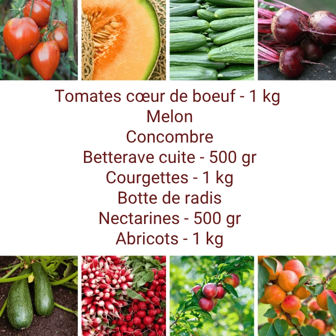 Panier MAXI Fruits & Légumes