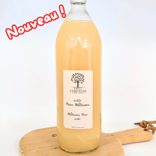 Nectar de poire williams