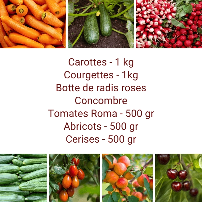 Panier MIDI Fruits & Légumes