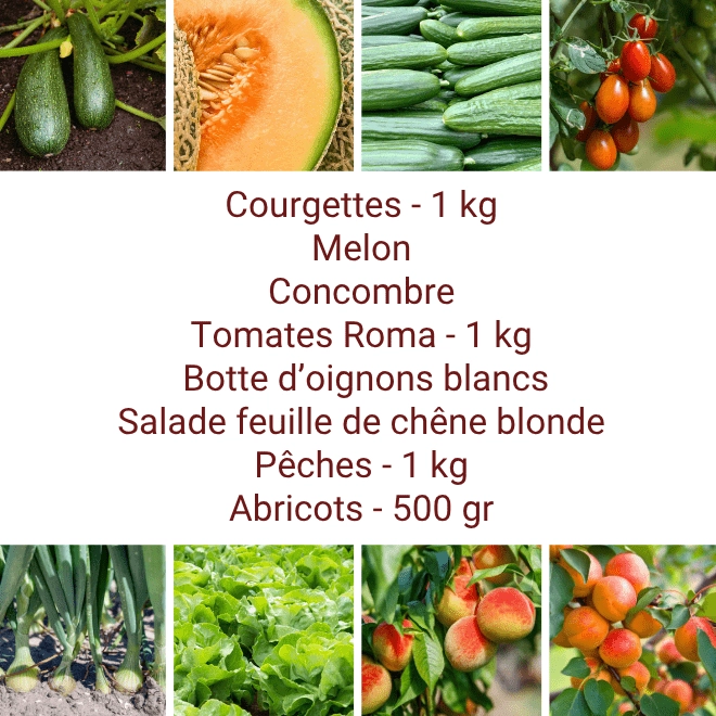 Panier MAXI Fruits & Légumes