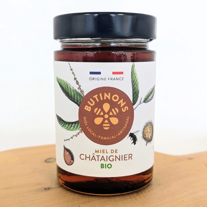 Miel de châtaigner BIO
