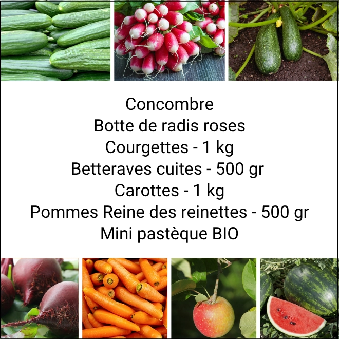 Panier MIDI Fruits & Légumes