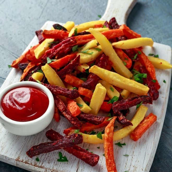 Frites de légumes (comme au M*DO !)