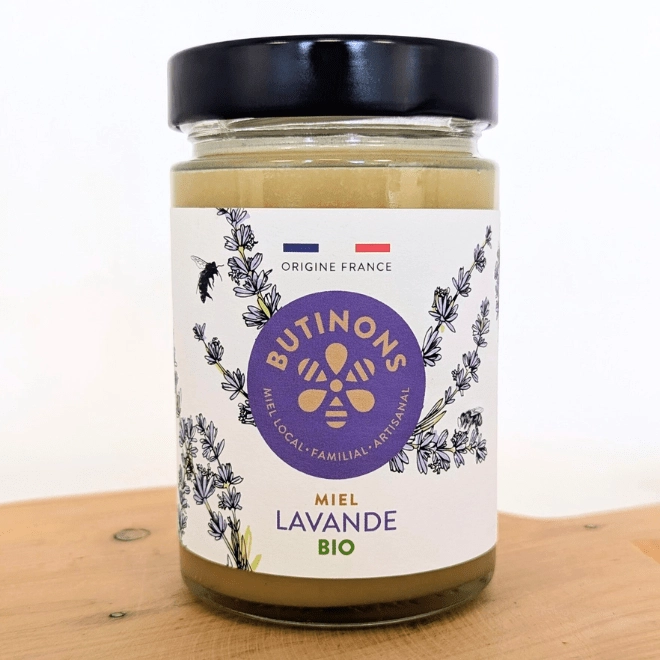 Miel de lavande crémeux BIO