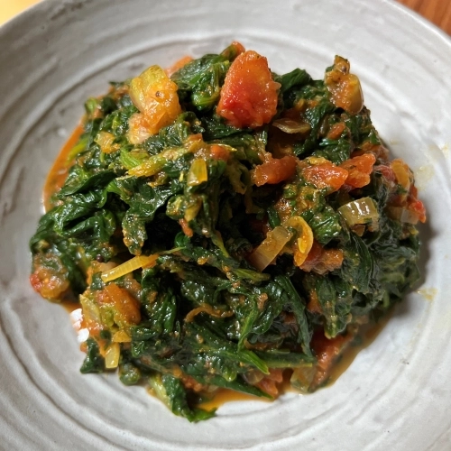 Panier recette - Fondue d'épinards à l'indienne (4 pers.)