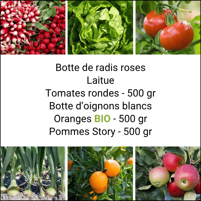 Panier MINI Fruits & Légumes