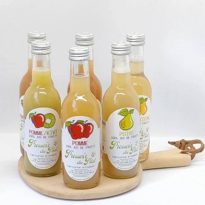 Panier de 6 mini jus de fruits, Jus de fruits