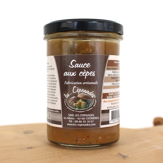 Sauce aux cèpes