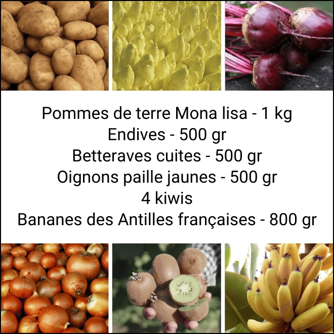 Panier MINI Fruits & Légumes