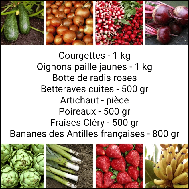Panier MAXI Fruits & Légumes