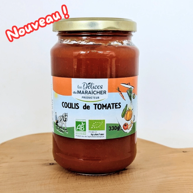 Coulis de tomates BIO