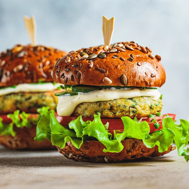 Burgers végétariens aux lentilles (bon et facile !)