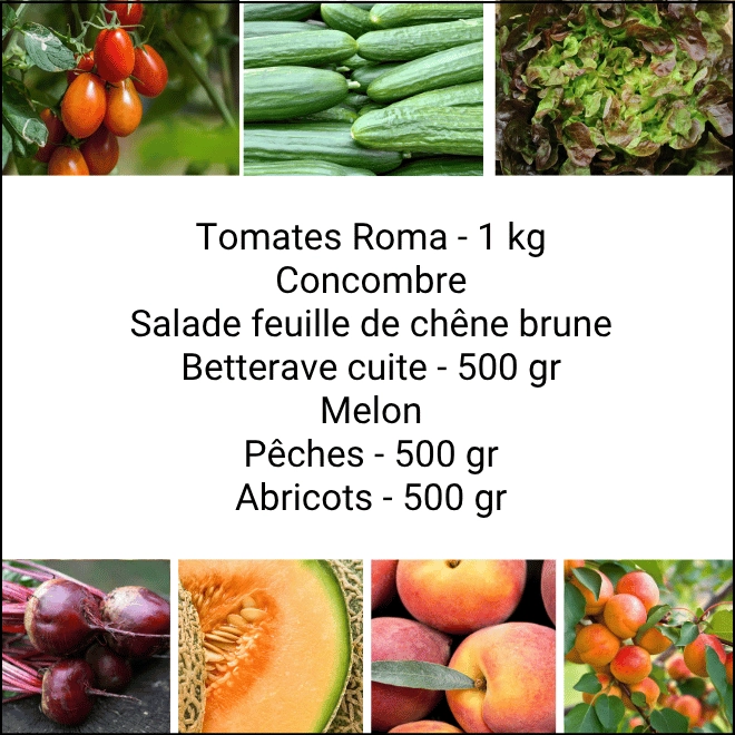 Panier MIDI Fruits & Légumes