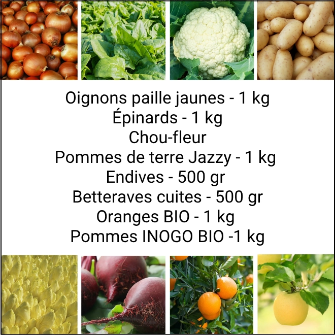 Panier MAXI Fruits & Légumes