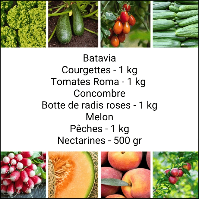 Panier MAXI Fruits & Légumes