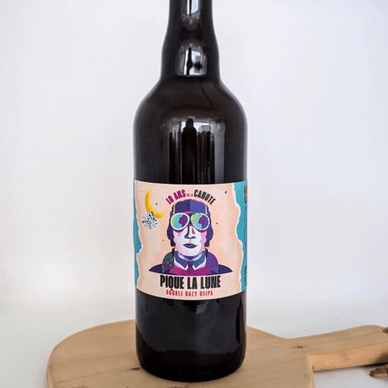 Bière Double Hazy Neipa "Pique la Lune"